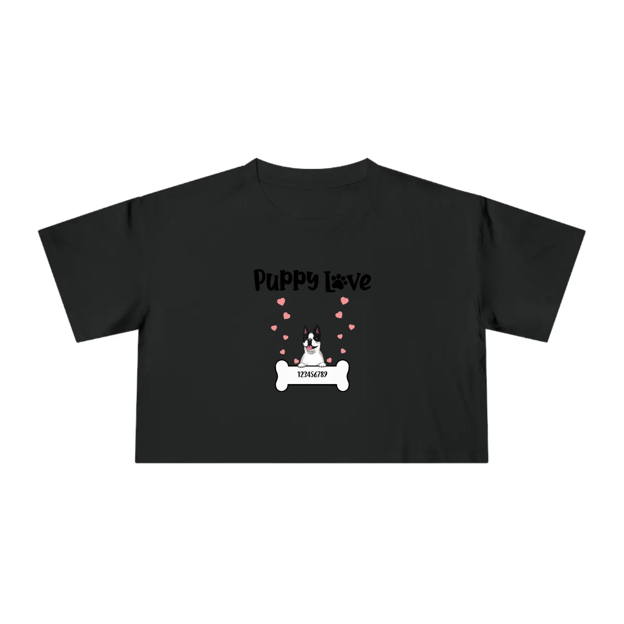 Puppy love | Women's Crop Tee